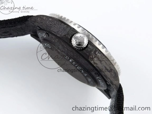 on Graffiti Nylon Best Black Carbon Strap A2824 DIWF Dweller Sea 43mm Edition Dial 0415